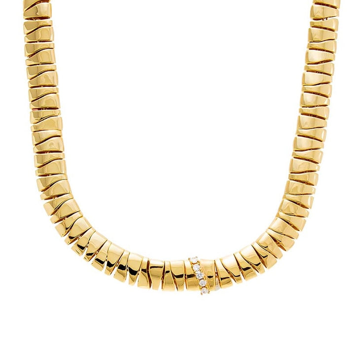CHUNKY SNAKE LINK NECKLAC E