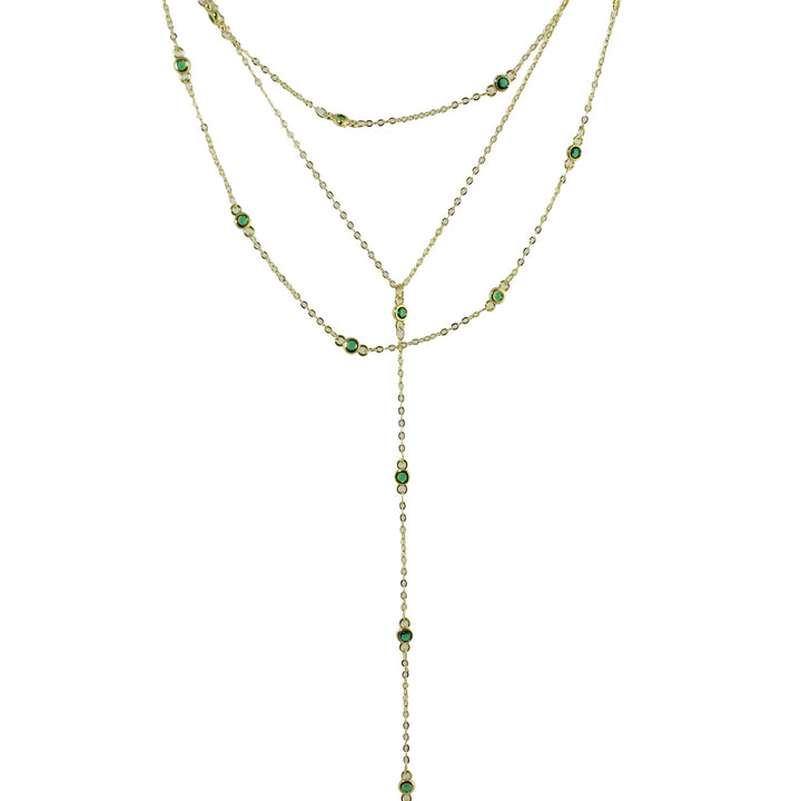 THREE LAYER DIAMONDS BY THR YARD LARIAT