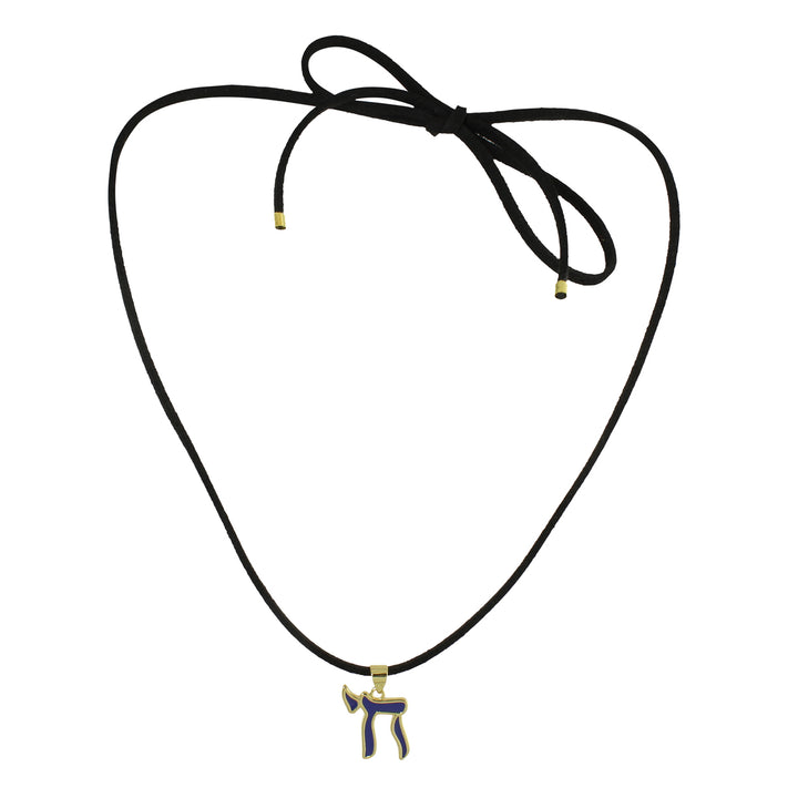 MINI ENAMEL CHAI CORD CHOKER