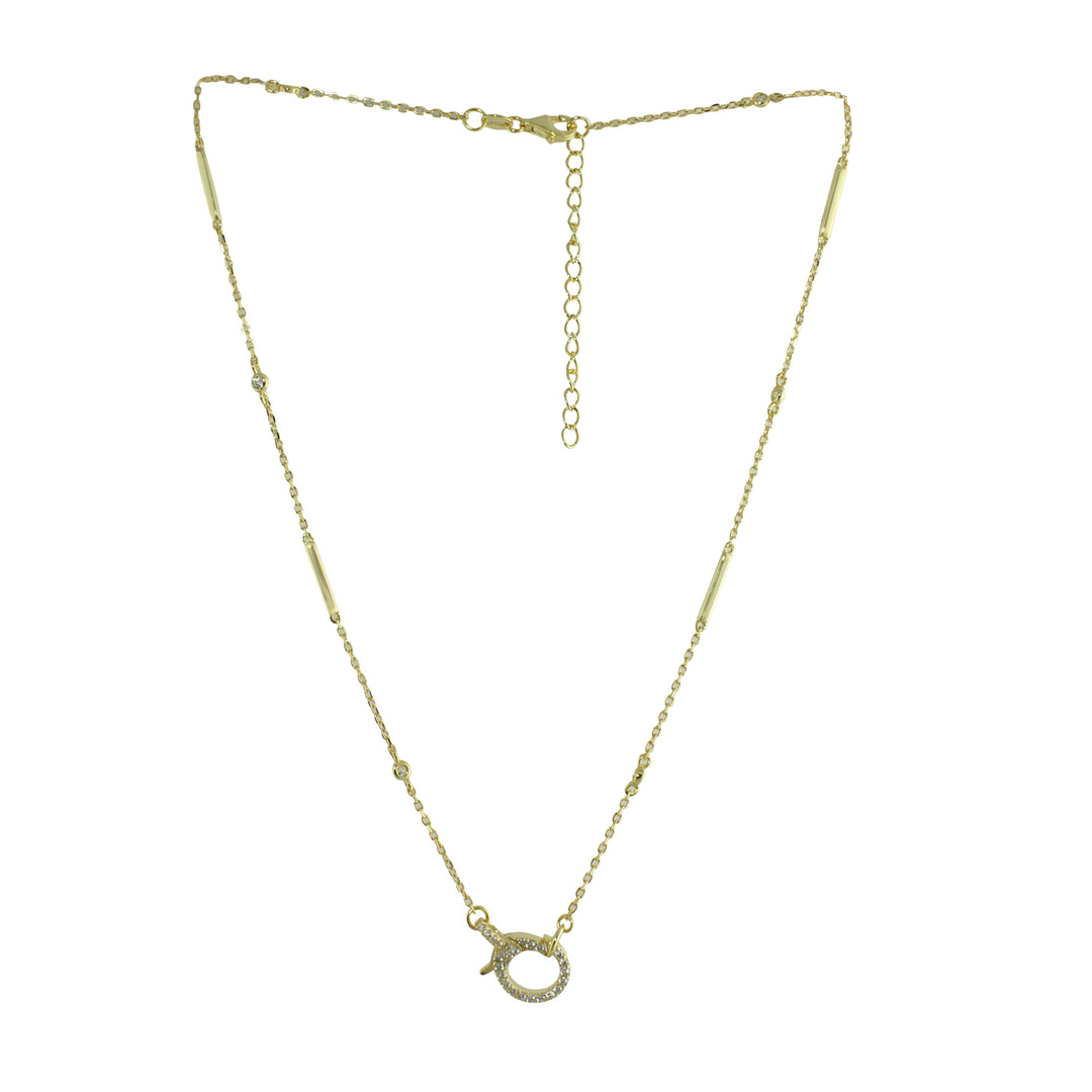 LOBSTER LOCK LINK NECKLACE