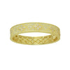 Matte Gold CZ bangle