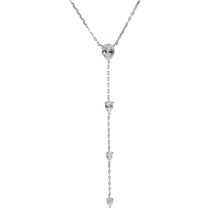 PEAR STATION LARIAT NECKLACE