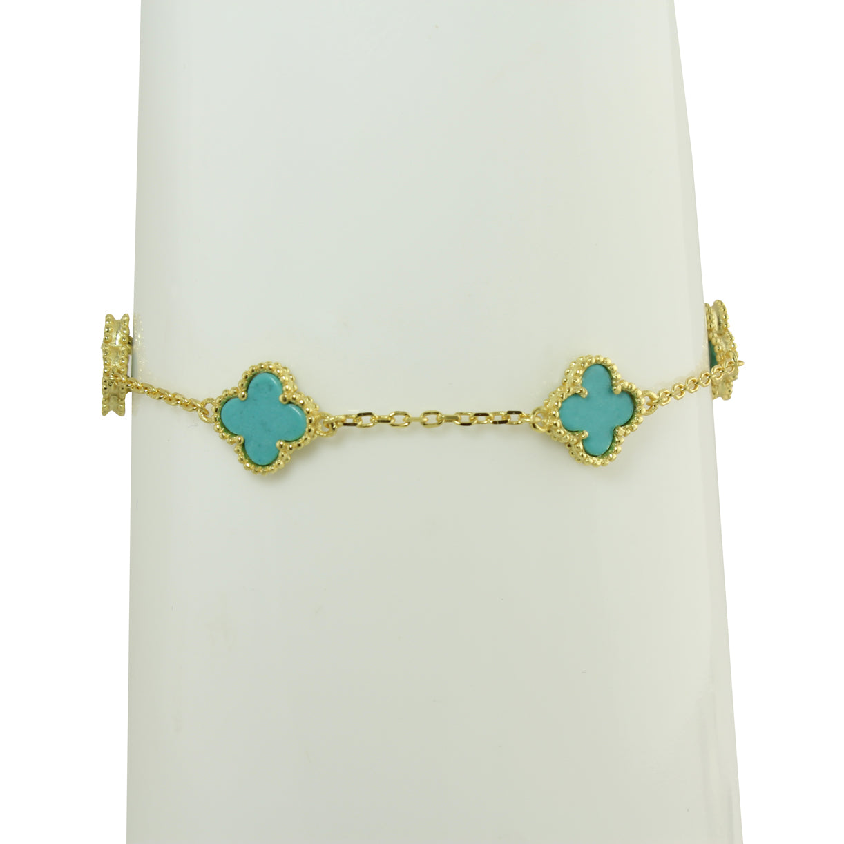 SMALL STATION COLOR CLOVER BRACELET – Adam Marc