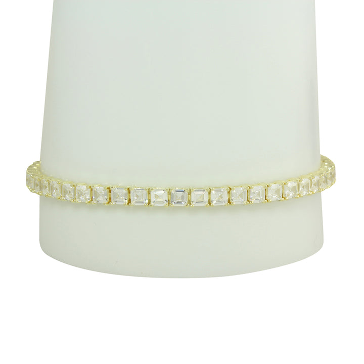 LARGE ASHER CUT TENNIS BRACELET