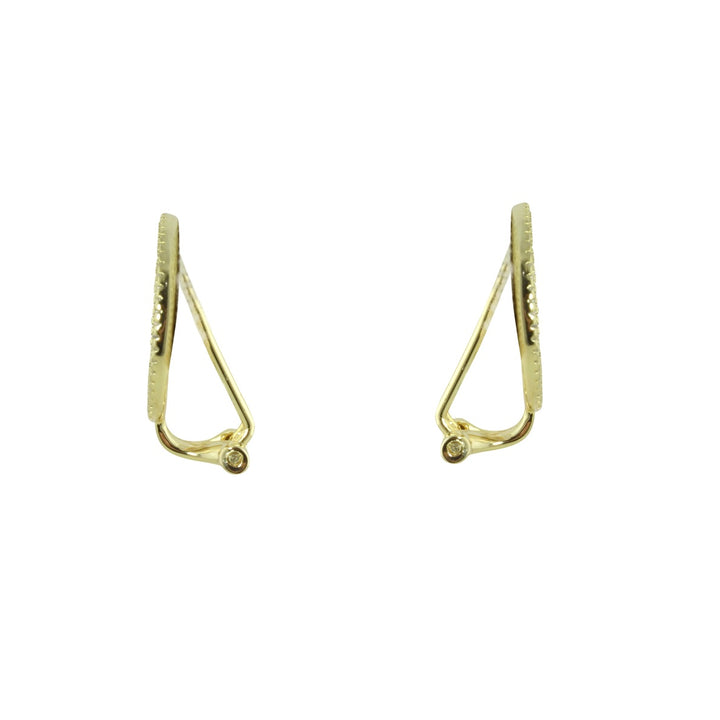 BLACK ROUND CLIP ON EARRINGS