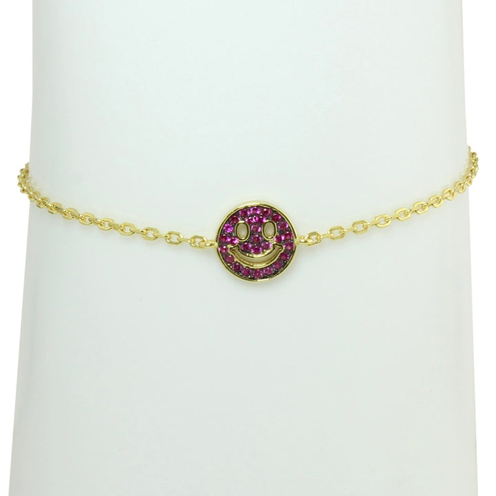 DELICATE SMILEY BRACELET
