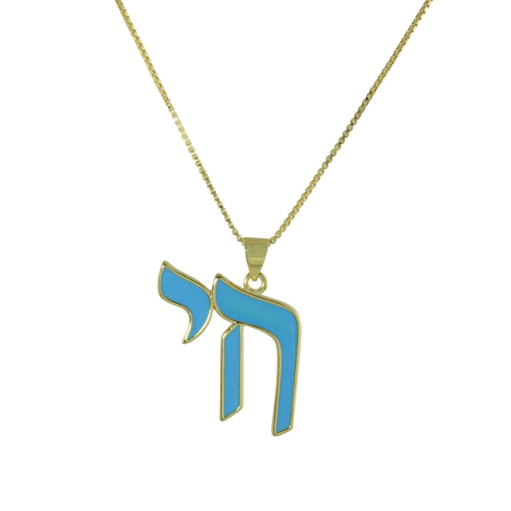 ENAMEL CHAI NECKLACE