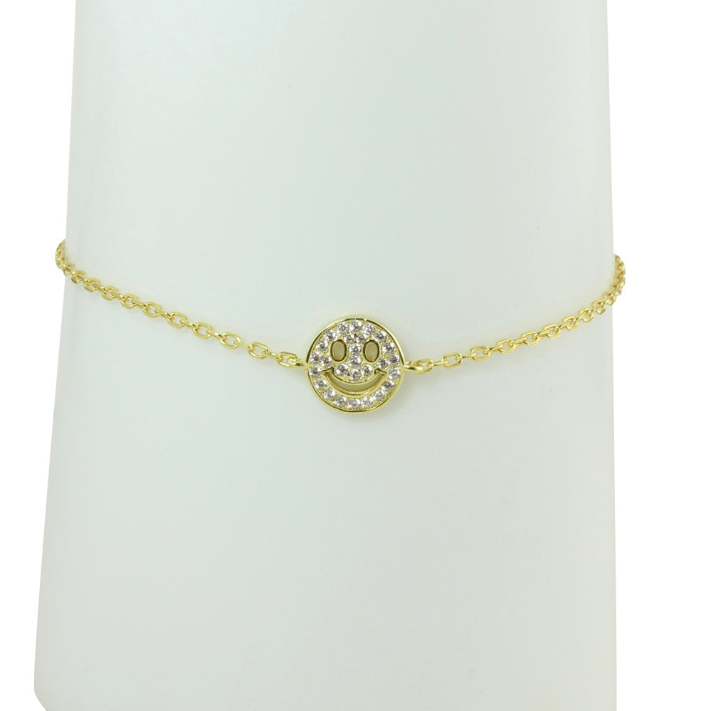 DELICATE SMILEY BRACELET
