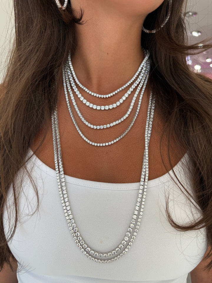 LONG TENNIS NECKLACE