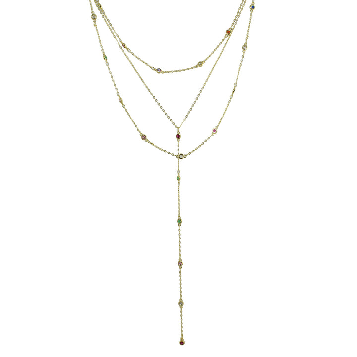 THREE LAYER DIAMONDS BY THR YARD LARIAT
