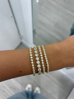 BEZEL TENNIS BRACELET