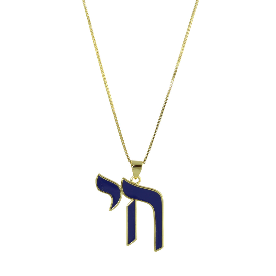 ENAMEL CHAI NECKLACE