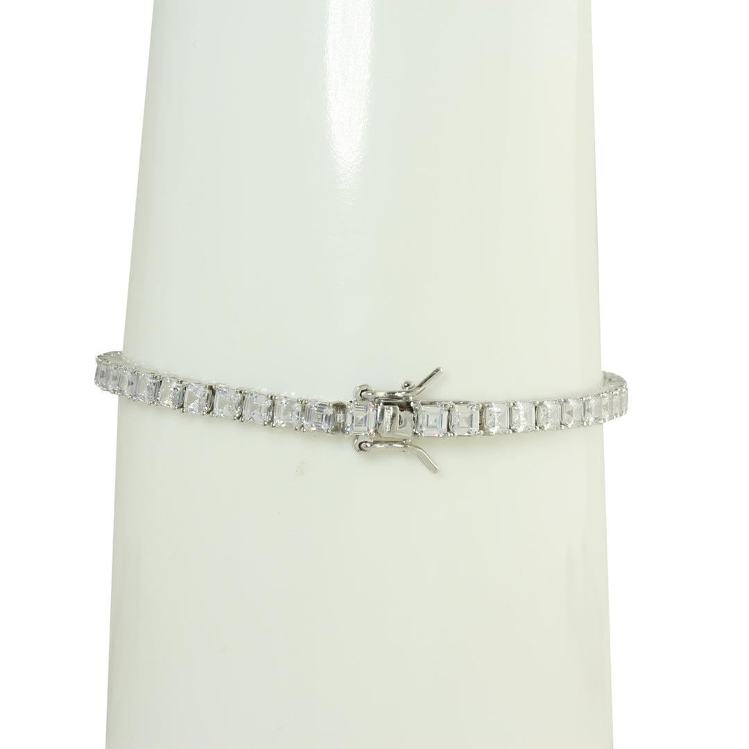 PRINCESS CUT TENNIS BRACELET