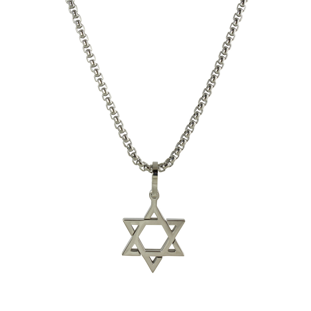 MENS STAR OF DAVID NECKLACE