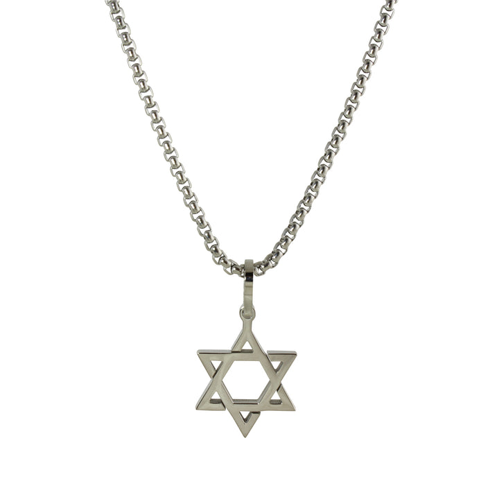 MENS STAR OF DAVID NECKLACE