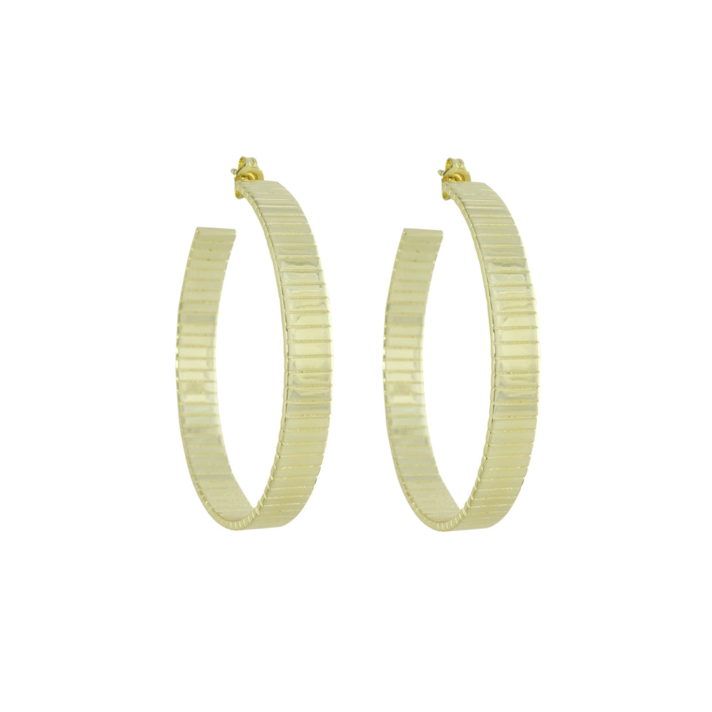 large ridged hoops