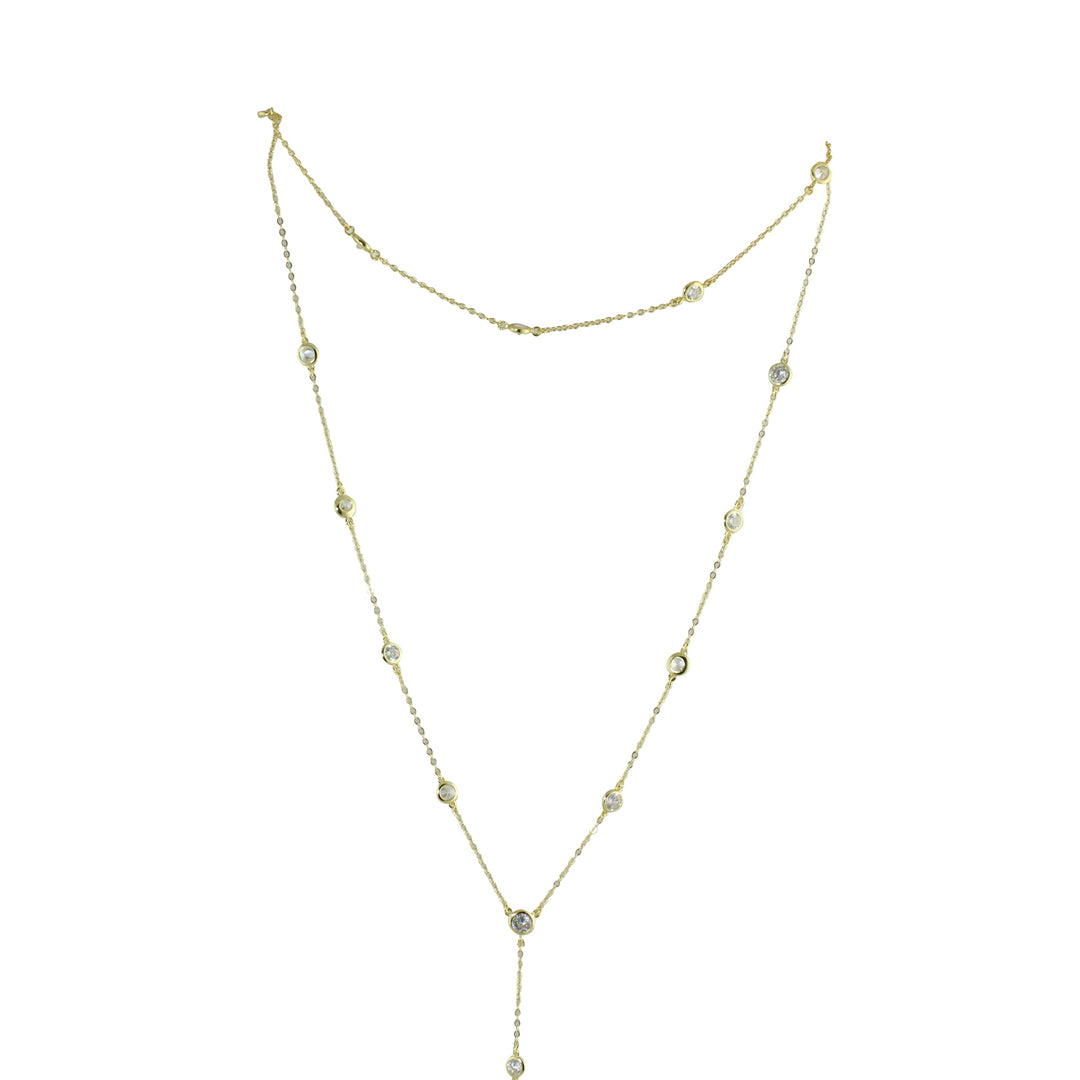 DIAMONDS BY THE YARD LARIAT CHOKER SET