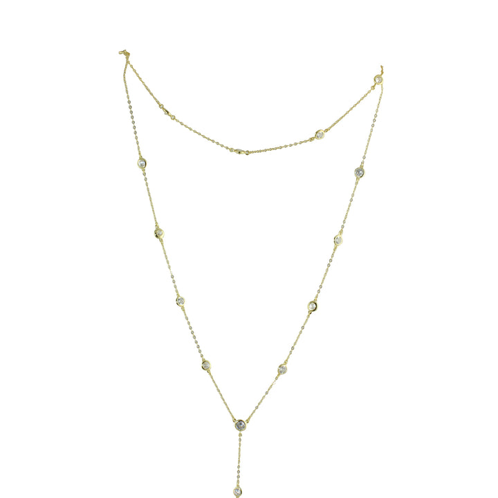 DIAMONDS BY THE YARD LARIAT CHOKER SET