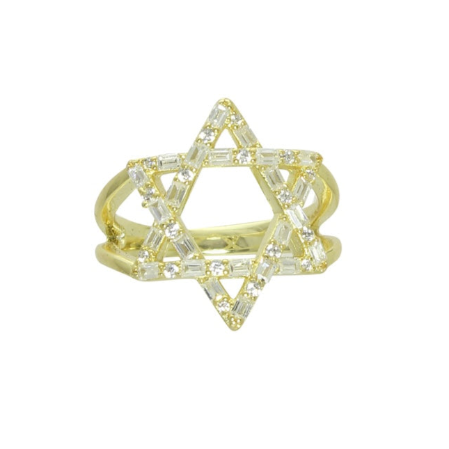star of david ring
