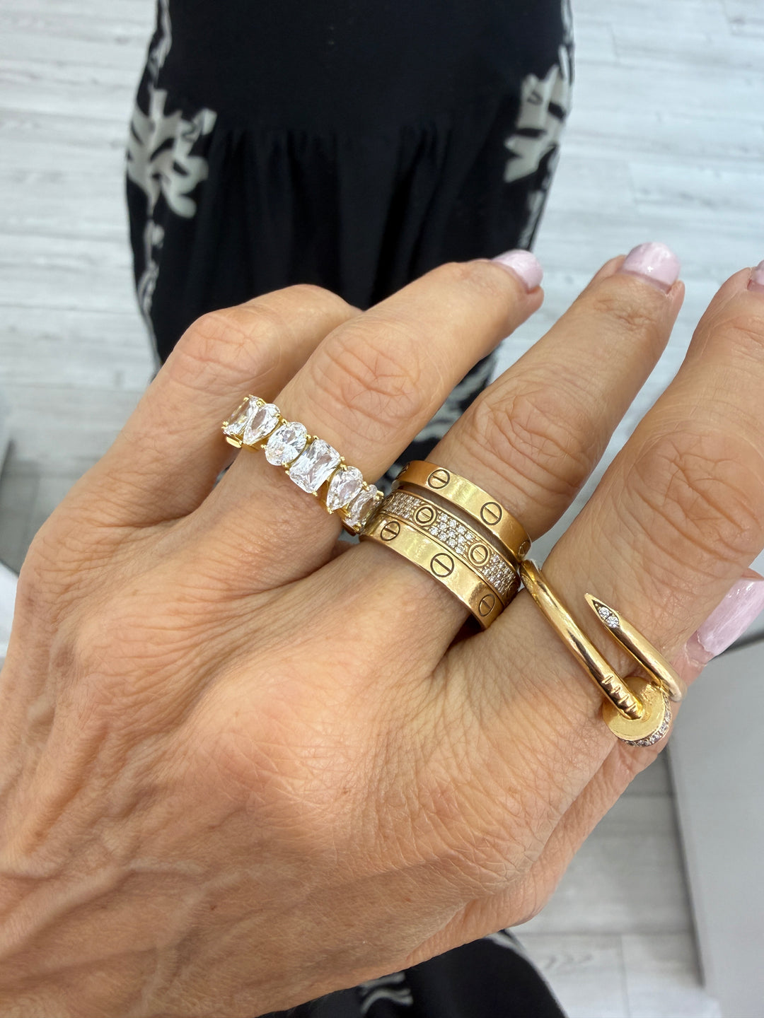 MIXED SHAPE ETERNITY RING