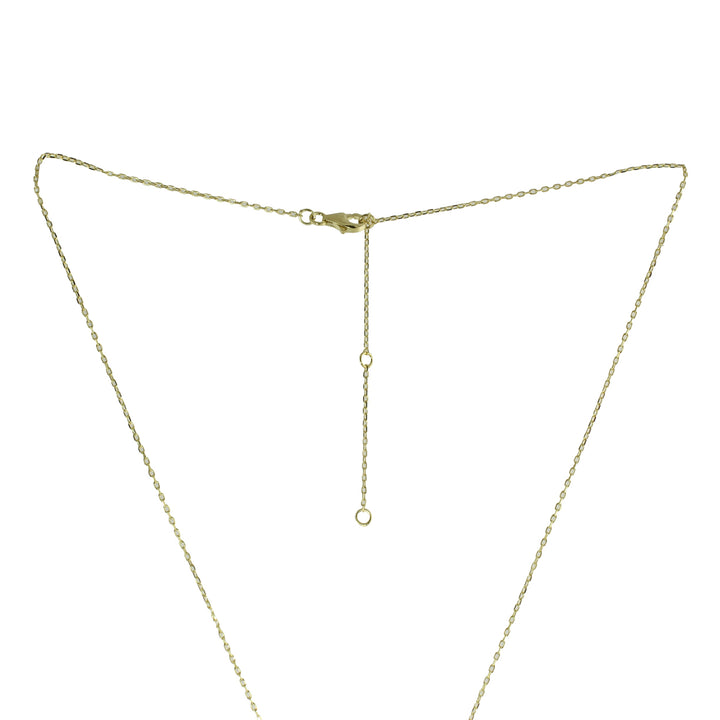 LARGE PAVÈ FLOWER NECKLACE