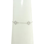 Diamond star of David bracelet