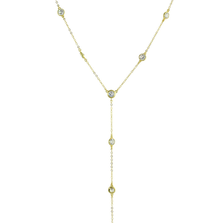 DIAMOND STATION LARIAT &amp; CHOKER  SET