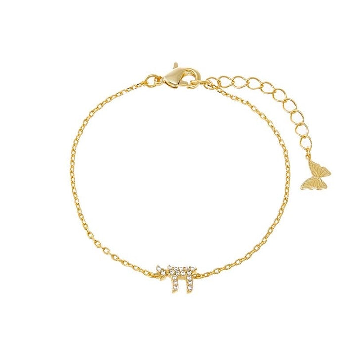 MINI PAVÉ CHAI BRACELET