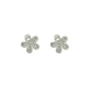 BAGUETTE FLOWER EARRINGS