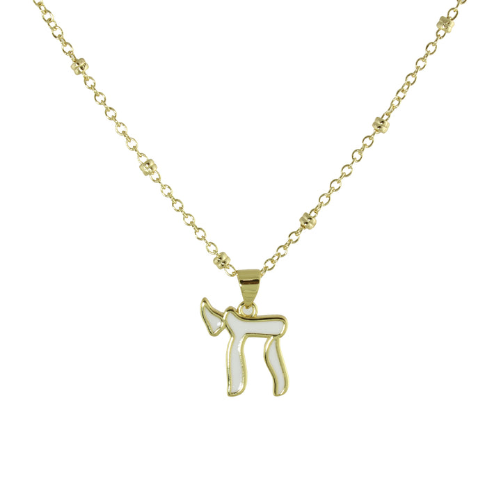 MINI ENAMEL CHAI NECKLACE