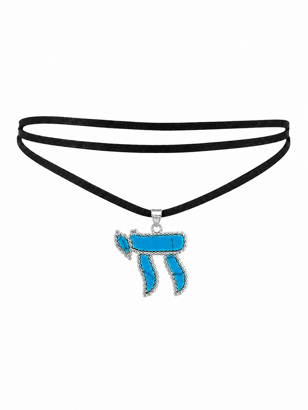 BEAD BORDER CHAI CORD CHOKER