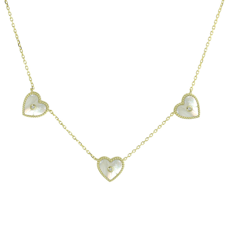 HEART STATION NECKLACE