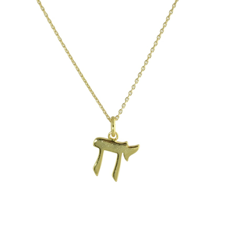 gold chai necklace