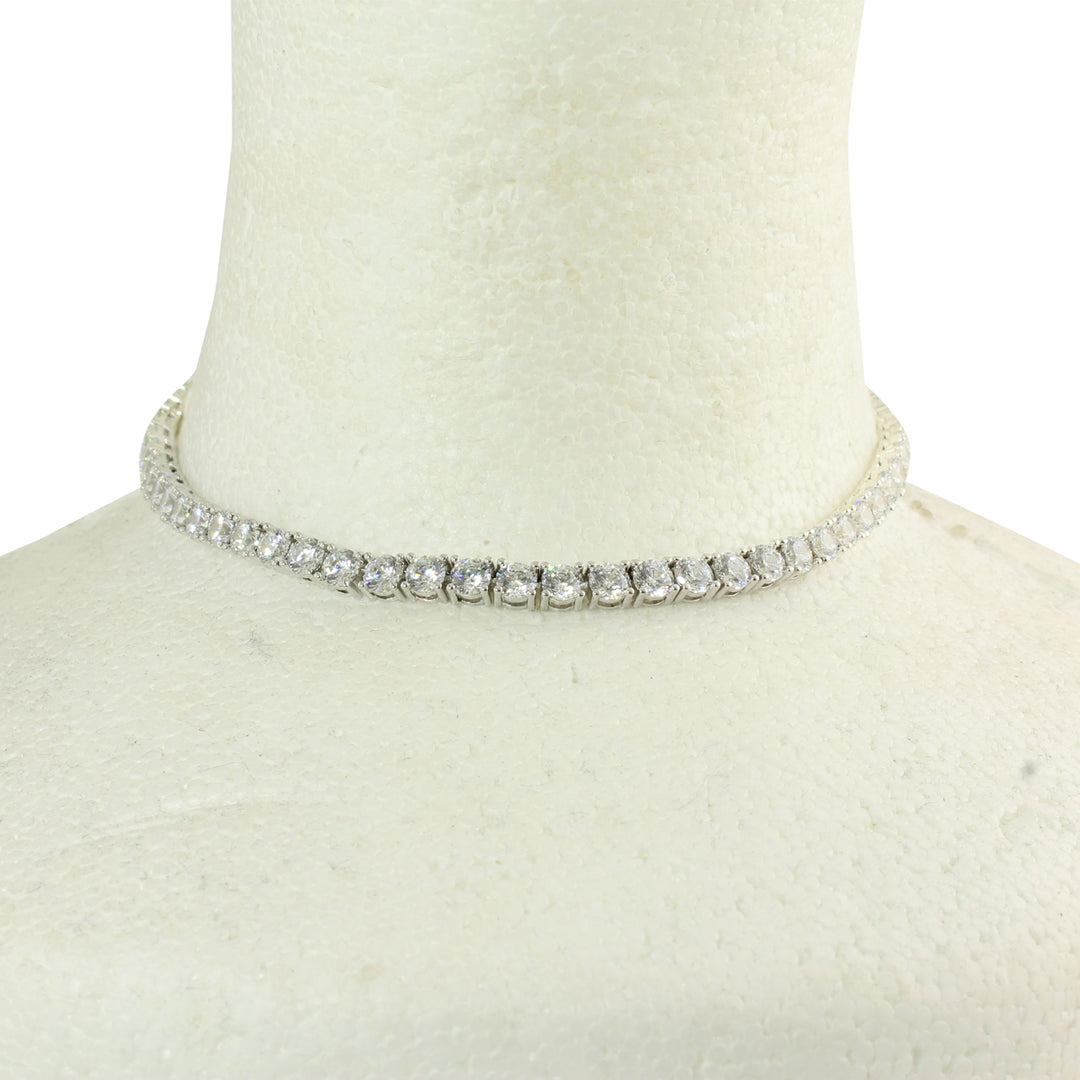 LARGE DIAMOND TENNIS CHOKER