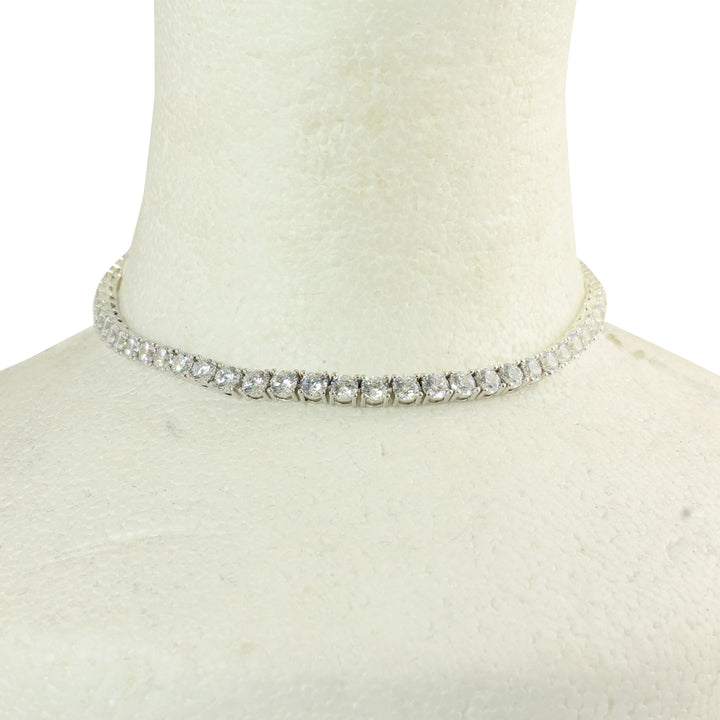LARGE DIAMOND TENNIS CHOKER