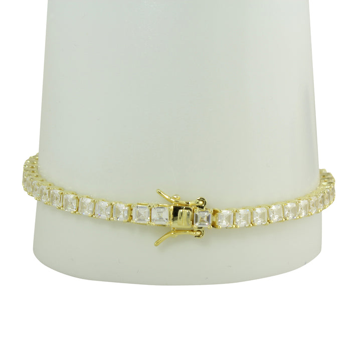 LARGE ASHER CUT TENNIS BRACELET