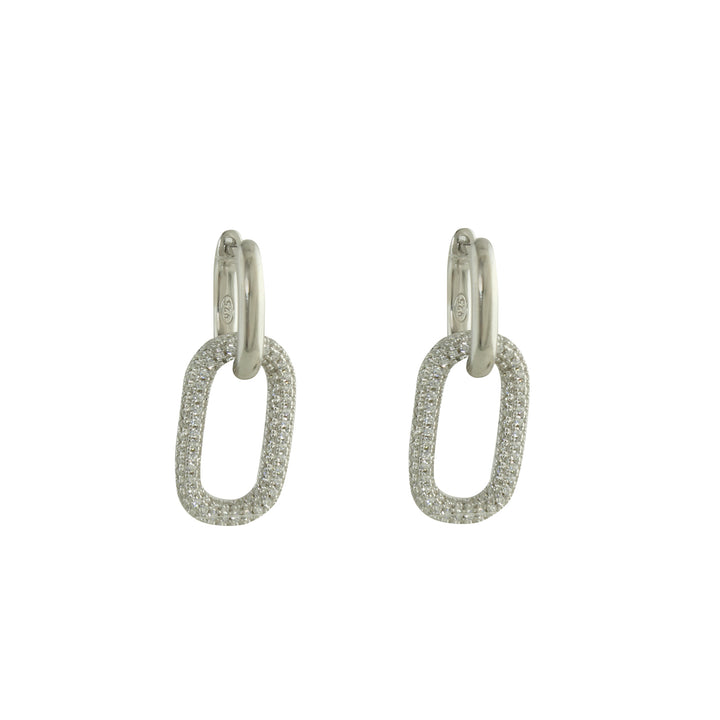DOUBLE LINK EARRINGS