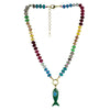 COLOR FISH BEAD NECKLACE