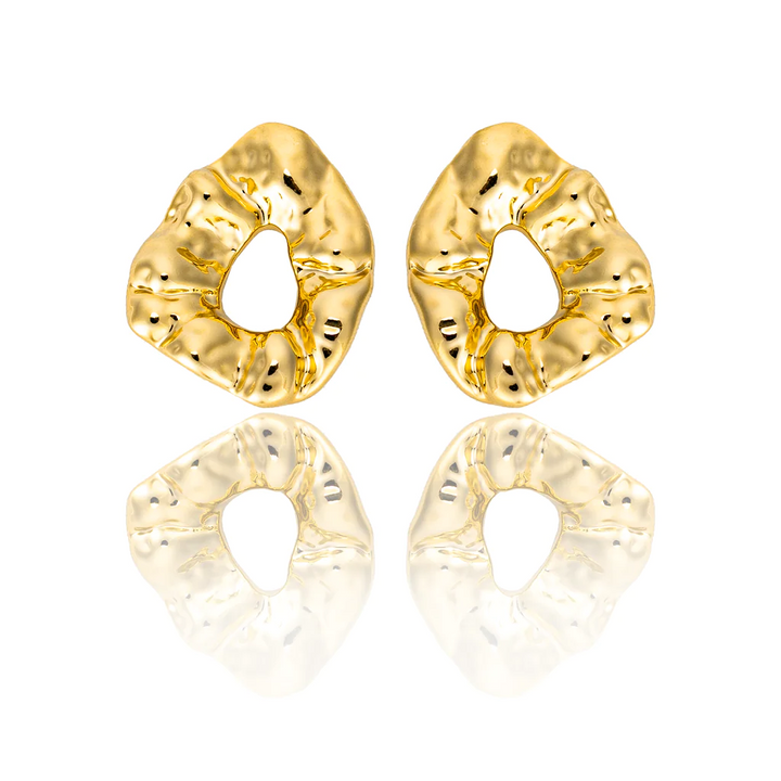 jumbo donut earrings