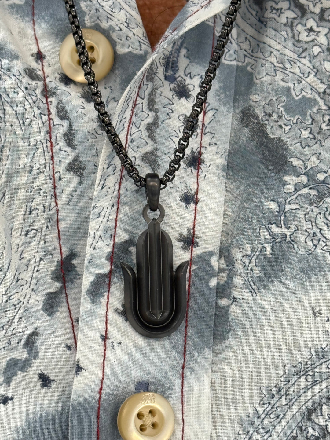 MEN’S HAMSA NECKLACE