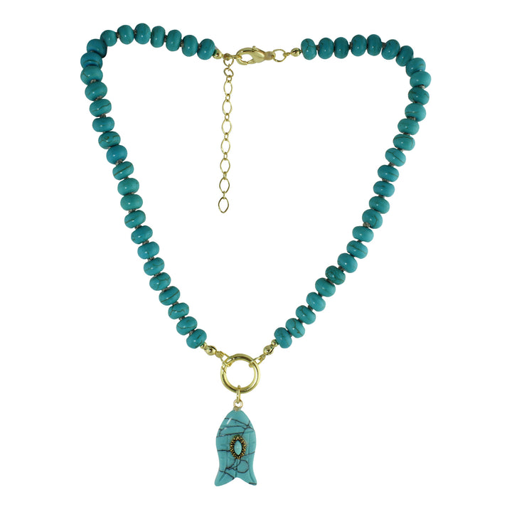 summer fish necklace