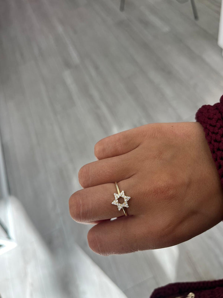 MINI STAR OF DAVID RING