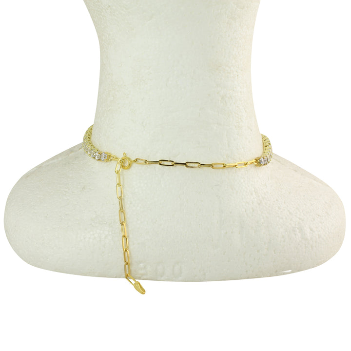 LARGE DIAMOND TENNIS CHOKER