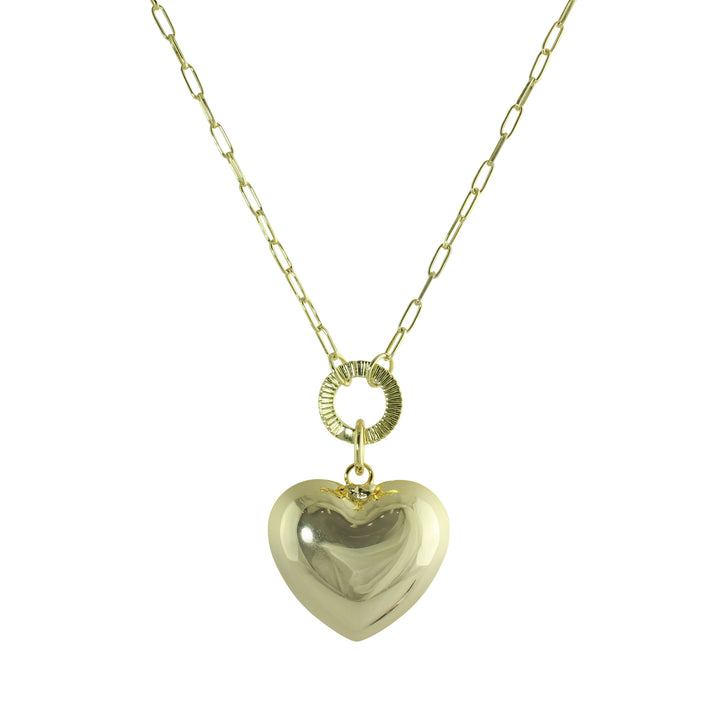 PUFFY HEART NECKLACE