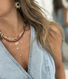 Diamond station Y Necklace