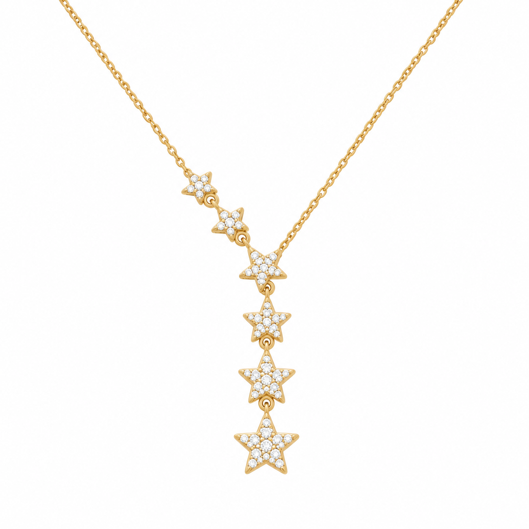 PAVÈ STARS LARIAT