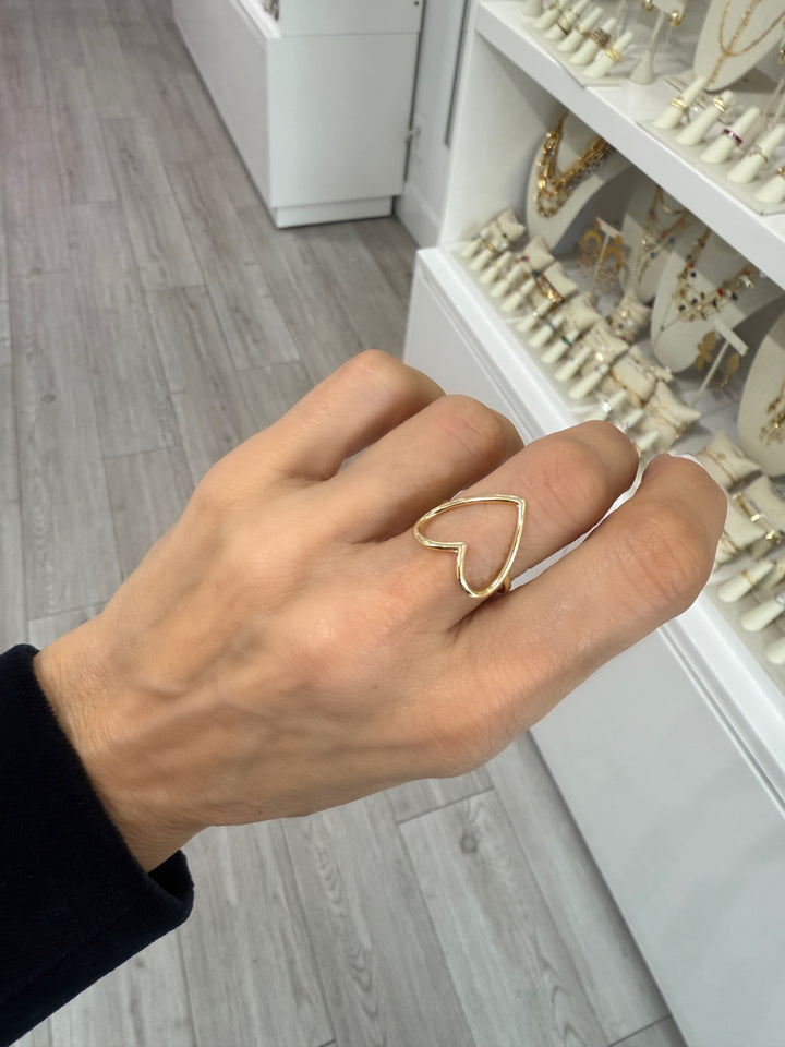 OPEN HEART RING