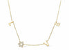 STAR OF DAVID LOVE NECKLACE