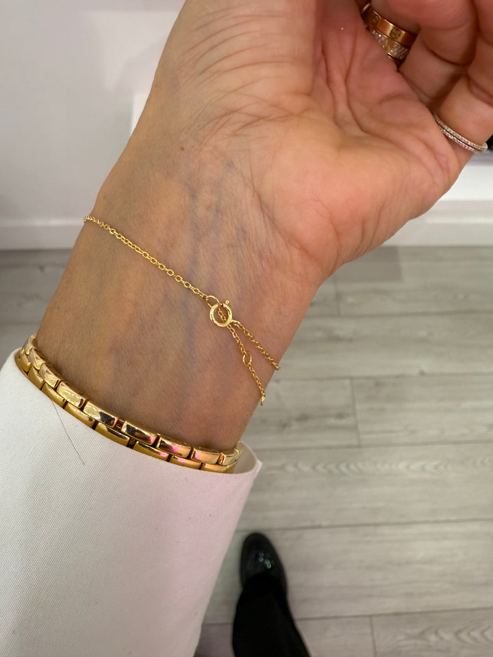 EVIL EYE &amp; DISC BRACELET