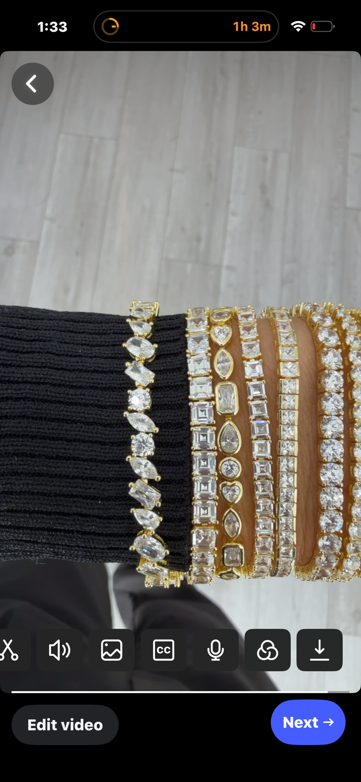 CLASSIC ROUND TENNIS BRACELET